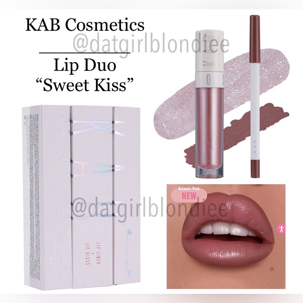 KAB Cosmetics: Lip Duo (Sweet Kiss)